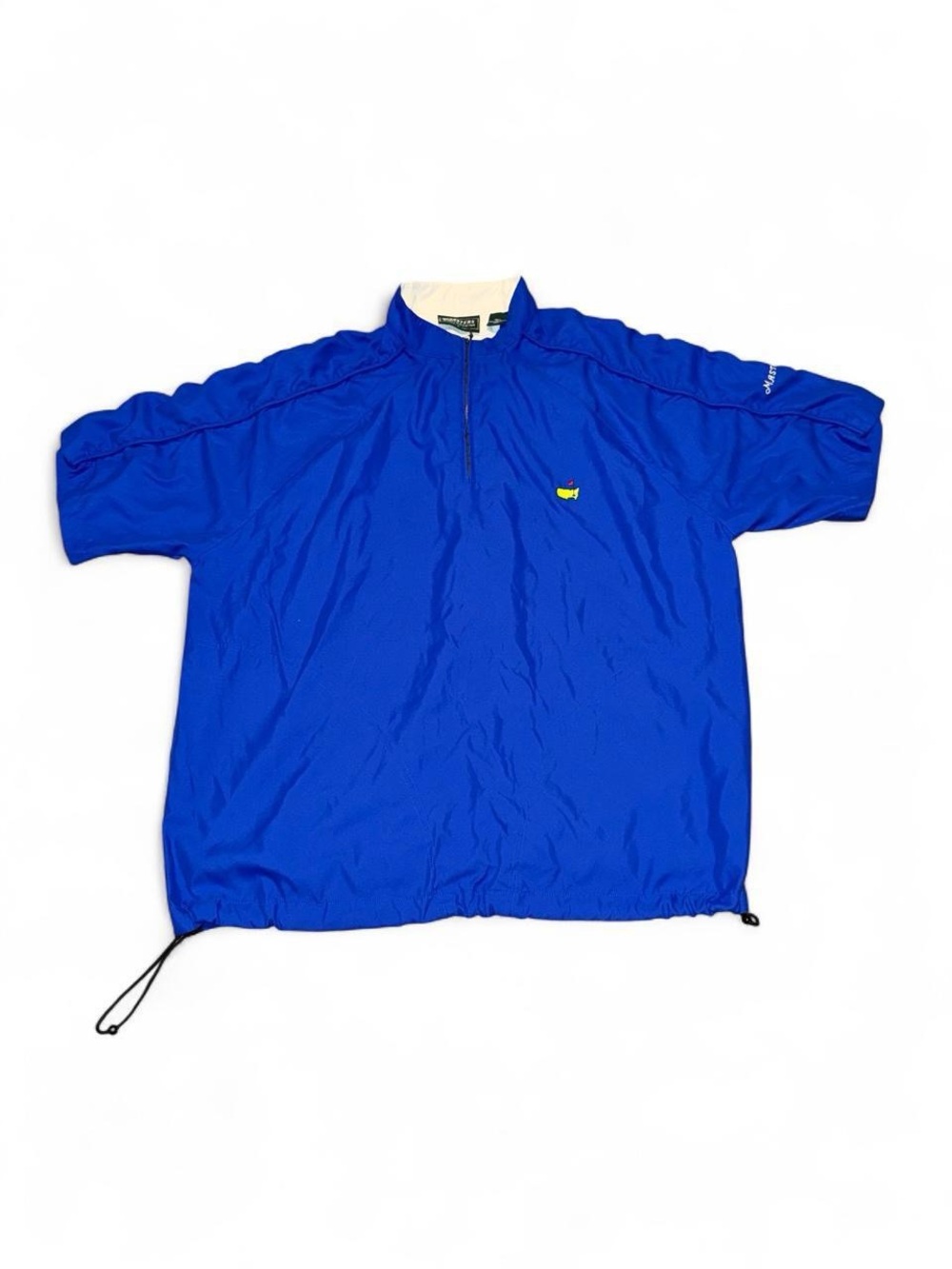 Masters Royal Blue Short-Sleeve Half-Zip Windbreaker